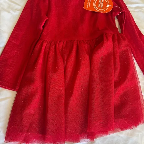 2T Girls Tutu Red dress - Picture 1 of 3